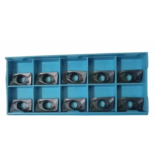 Hadsto 10 Pcs Each Carbide Turning Insert APMT1604PDER FM for Steel, Stainless Steel and Cast Iron Machining, HSS130 (Pack of 1 Box)