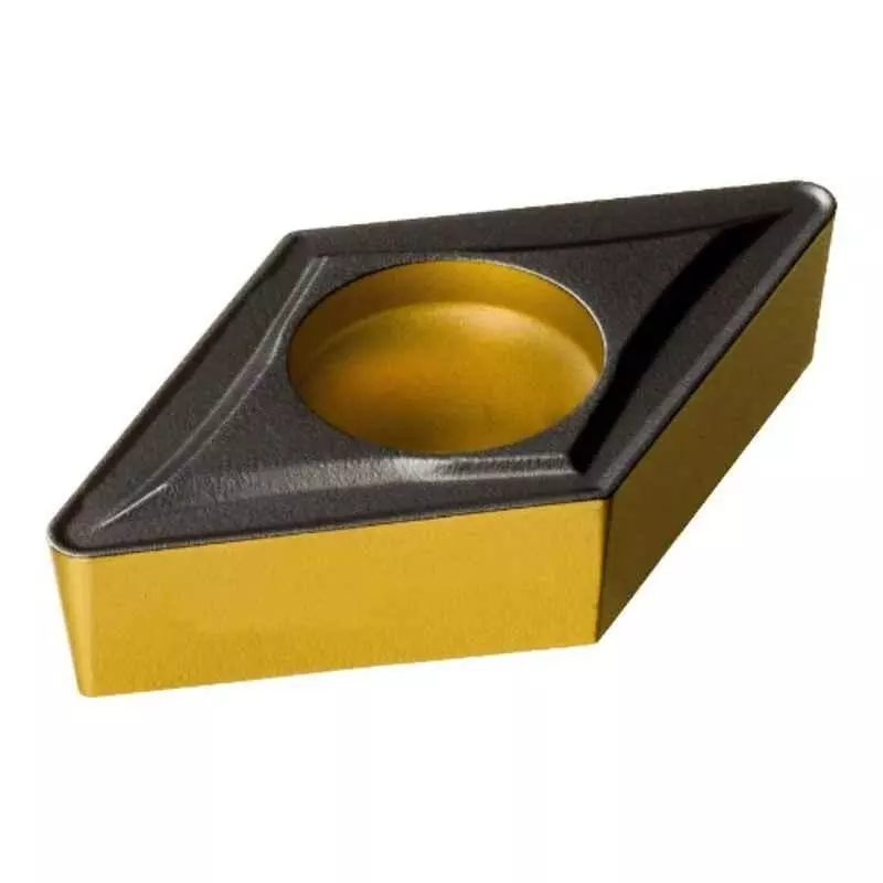 Sandvik Coromant CoroTurn 107 Turing Insert Carbide MTCVD Coating Diamond 0.79 mm, DCMT 11T308-UR 4325 (Pack of 10 Pcs)