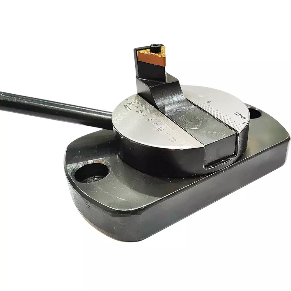 Assorts Lathe's Ball Turning Attachment with Size Scale Tool Steel 55 mm Oval Base Single Bit