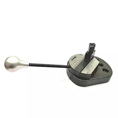Assorts Lathe's Ball Turning Attachment with Size Scale Tool Steel 55 mm Oval Base Single Bit