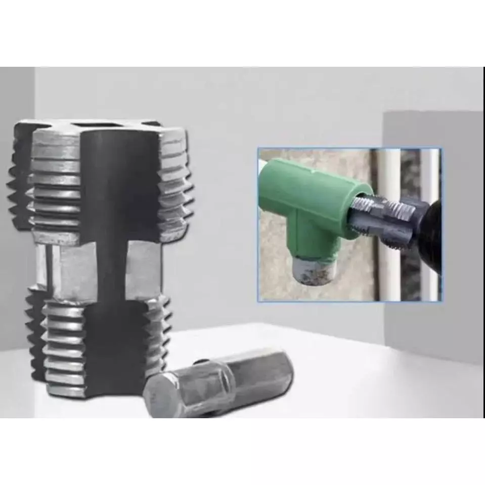 DY TOOLS PPR Water Pipe Internal Thread Opener PVC & Plastic Thread Tap Opener