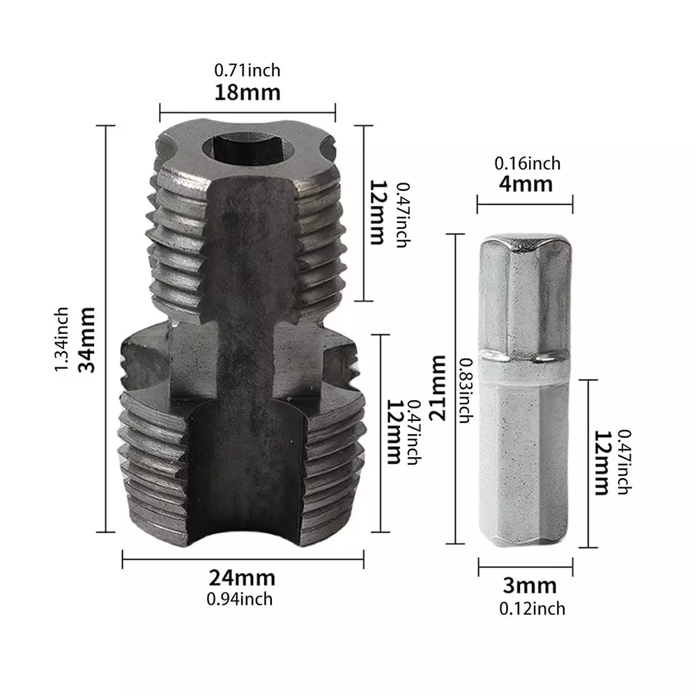 DY TOOLS PPR Water Pipe Internal Thread Opener PVC & Plastic Thread Tap Opener
