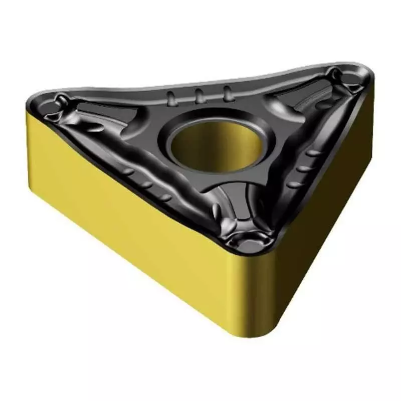 Sandvik Coromant T-Max P Turing Insert Carbide MTCVD Coating Triangle 1.19 mm, TNMG 220412-PM 4325 (Pack of 10 Pcs)