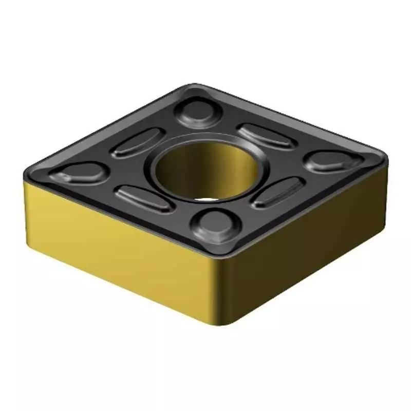 Sandvik Coromant T-Max P Turing Insert Carbide MTCVD Coating Square 1.19 mm, CNMG 160612-HM 4325 (Pack of 10 Pcs)