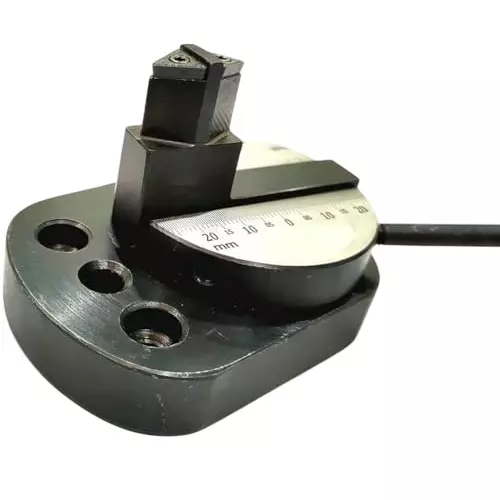 A.D INTERNATIONAL Lathe's Ball Turning Attachment with Size Scale Machine Tools Oval Base Double Bit Mini Lathe 7x14, BA-Z7IR-PF2X