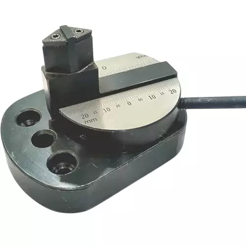 A.D INTERNATIONAL Lathe's Ball Turning Attachment with Size Scale Machine Tools Oval Base Double Bit Mini Lathe 7x14, BA-Z7IR-PF2X
