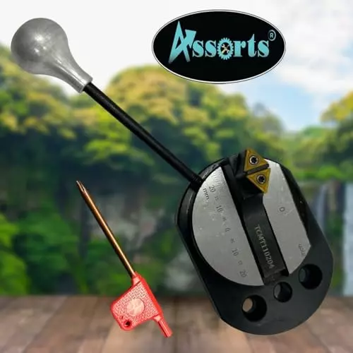Assorts Direct Fit Ball Turning Attachment ?Tool Steel 50 mm max Dia for 7x14 /7x16 Mini Lathe