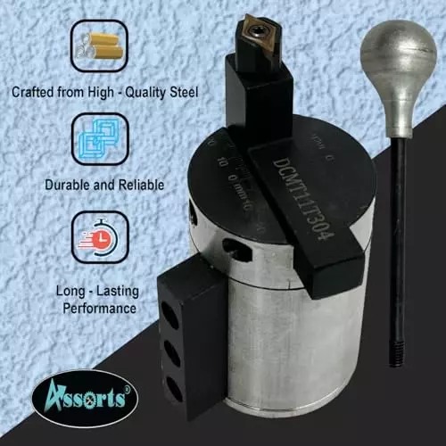 Assorts Heavy-Duty Radius Ball Turning Attachment ?Tool Steel 65 mm max Dia for 7x14 /7x16 Mini Lathe