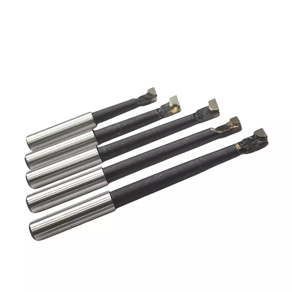 Assorts Brazed Boring Tool Carbide 7.9 mm Round Shank (Pack of 5)