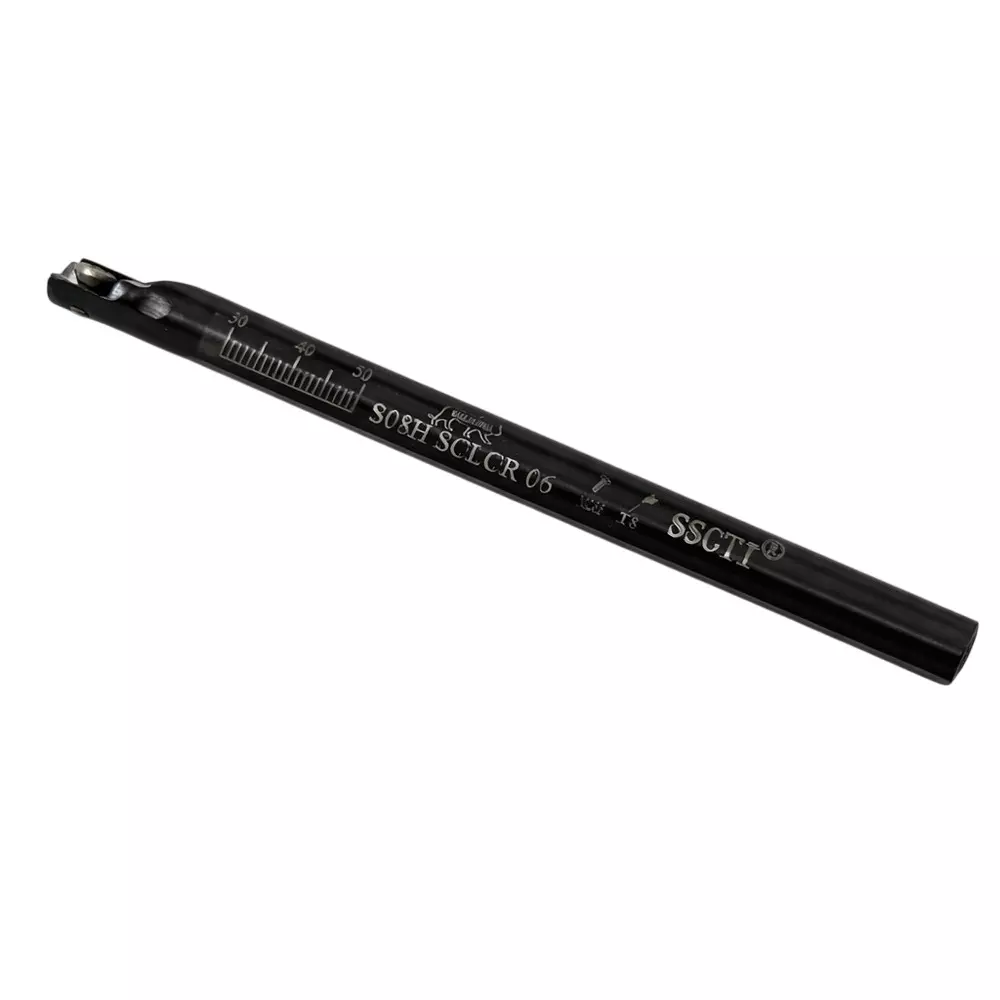 SSCTI Boring Bar Screw Clamp 8 mm Shank Right Hand for CNC, VTL and Lathe Machine, S08H SCLCR 06