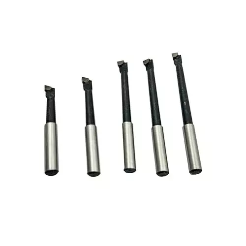 Assorts Brazed Boring Bar Carbide Straight Flute for 30 mm Boring Head (Pack of 5)