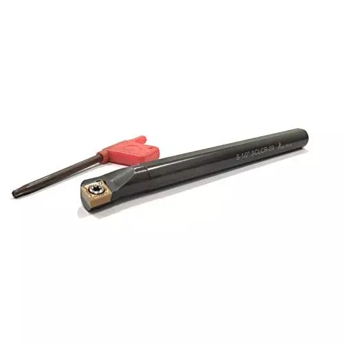 Assorts SCLCR Indexable Internal Boring Bar with Insert & Key 12.7 mm (1/2 Inch) Shank Dia