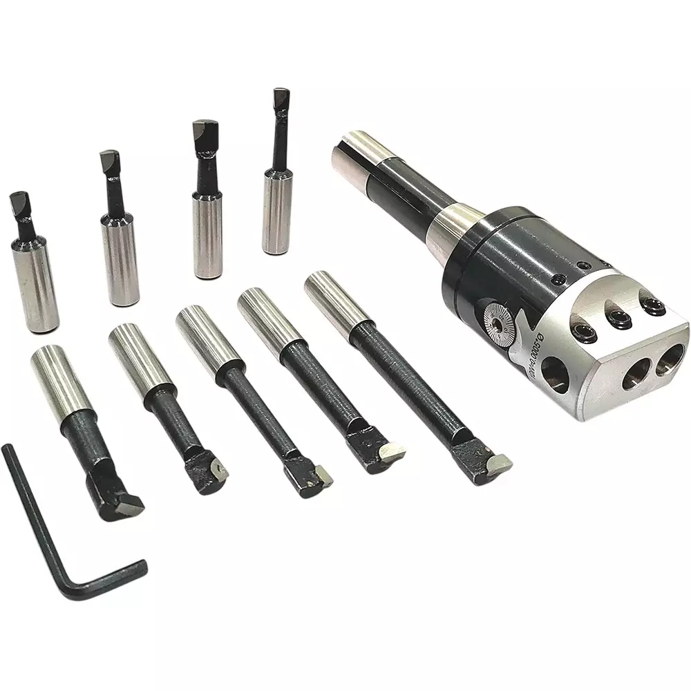 Assorts Boring Head R8 Shank 7/16 UNF Drawbar (Pack of 9)