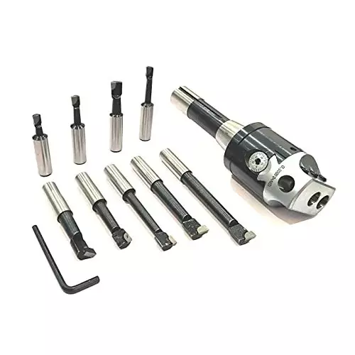 Assorts Boring Head R8 Shank 7/16 UNF Drawbar (Pack of 9)