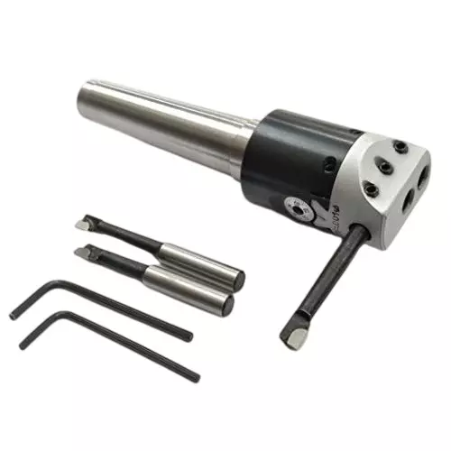 Assorts Quality Precision Boring Head Set Alloy Steel 2MT Shank BSW 3/8 Inchx16 TPI Drawbar