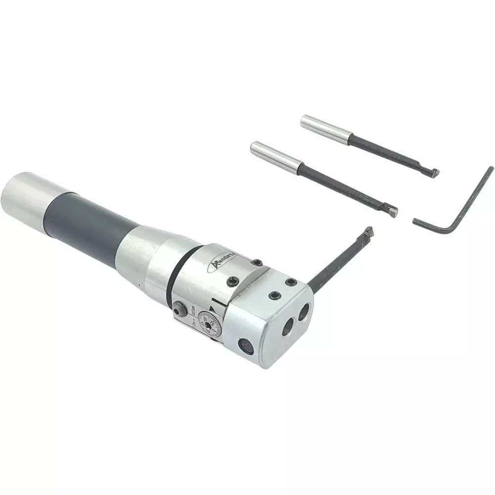 Assorts Boring Head Set Carbide Brazed Tool R8 Shank 7/16 UNF Drawbar Thread