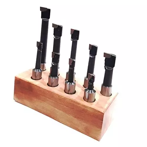 Assorts Boring Head 100 mm (2 Inch) for Milling & Lathe Machine (Pack of 9)