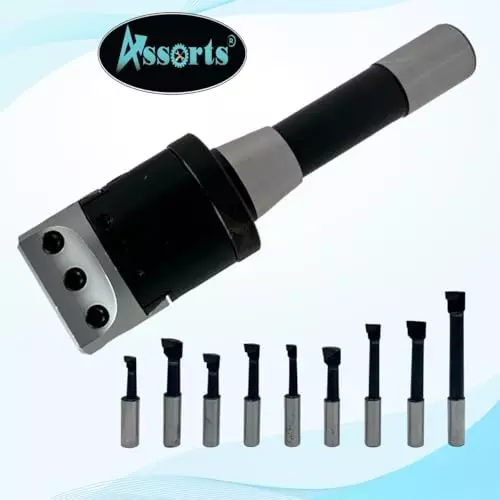 Assorts Boring Head Set R8 Shank 7/16 UNF Drawbar