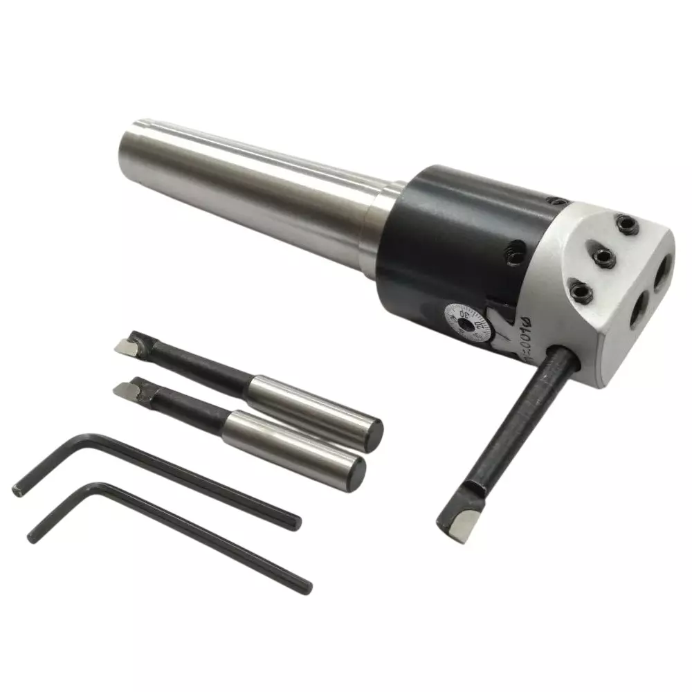 Assorts Quality Precision Boring Head Set Alloy Steel 3MT Shank M12x1.75 Drawbar