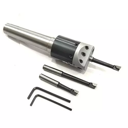 Assorts Quality Precision Boring Head Set Alloy Steel 3MT Shank M12x1.75 Drawbar