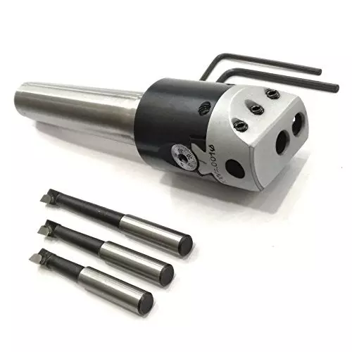Assorts Quality Precision Boring Head Set Alloy Steel 3MT Shank M12x1.75 Drawbar