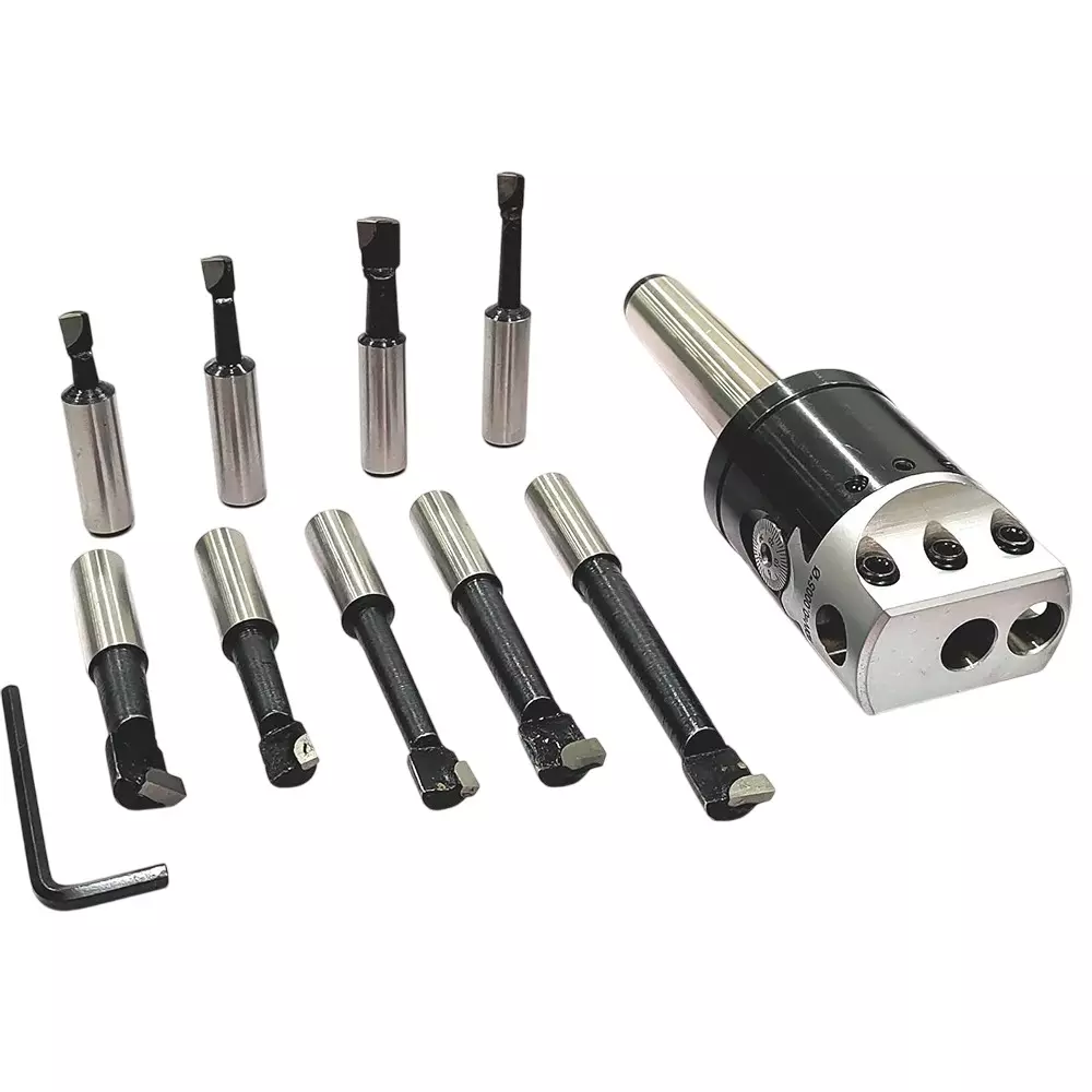 Assorts Boring Head 2MT Shank M10x1.5 Drawbar (Pack of 9)