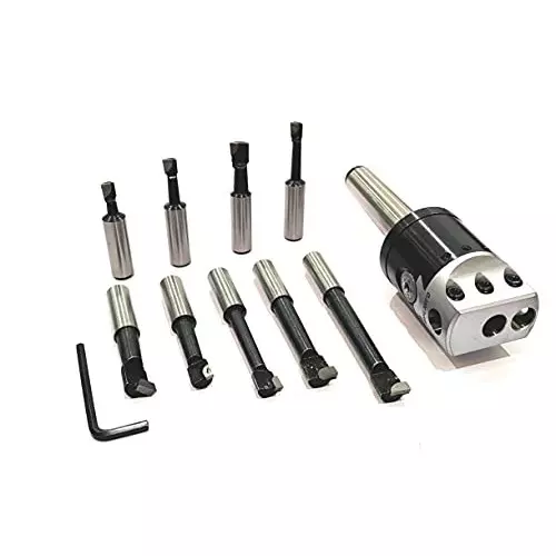 Assorts Boring Head 2MT Shank M10x1.5 Drawbar (Pack of 9)