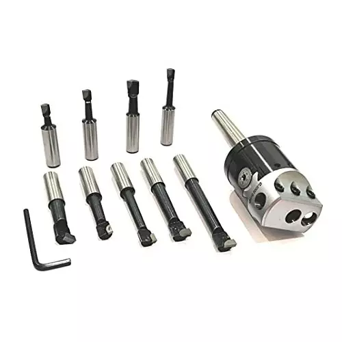Assorts Boring Head 2MT Shank M10x1.5 Drawbar (Pack of 9)