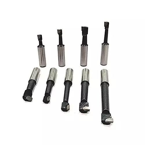 Assorts Boring Head 2MT Shank M10x1.5 Drawbar (Pack of 9)