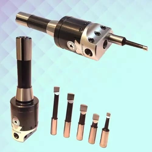 Assorts Boring Head Alloy Steel R8 Shank 7/16 UNF Drawbar Thread