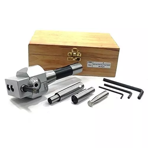 Assorts Precision Boring Head Carbide R8 Shank 7/16 UNFx20 TPI Drawbar Thread