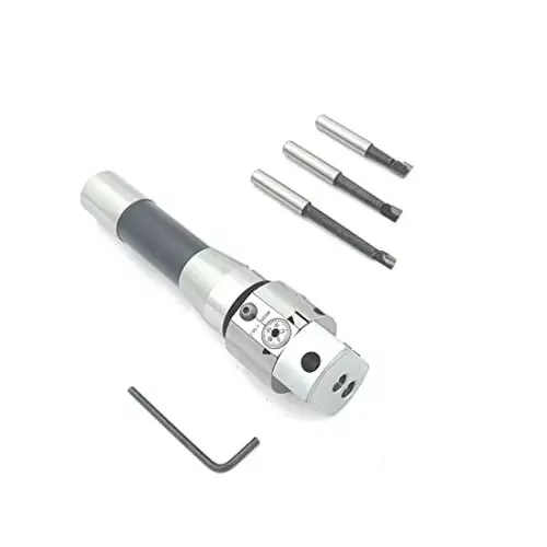 Assorts Boring Head Set HSS & Carbide Brazed Tool R8 Shank 7/16 UNF Drawbar Thread