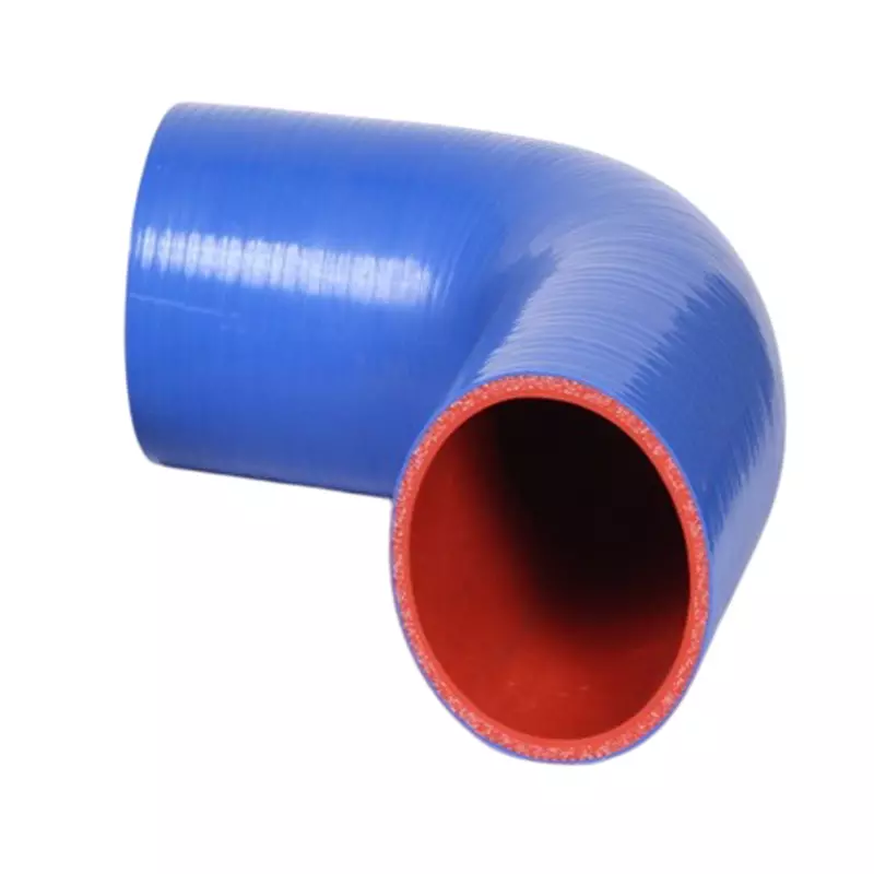 Shore-Flex 300 Series L-Shaped Coolant Hose Silicone Glossy 64 mm (2.5 Inch) Blue, 300-250-060