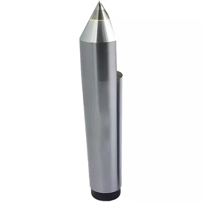 A.D INTERNATIONAL Carbide Tipped Half-Notched Dead Center with MT3 Shank and Steel Body for Turning, Drilling, Grinding, NY-V2XT-XZ97