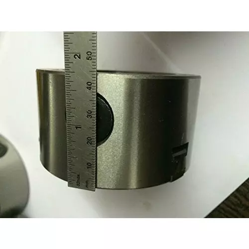 Assorts Self Centering Chuck Cast Iron Body and Tool Steel M6x3 Thread 80 mm 3 Jaws