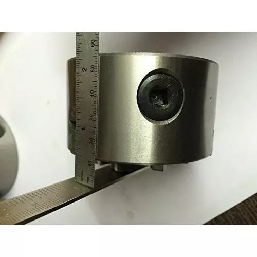 Assorts Self Centering Chuck Cast Iron Body and Tool Steel M6x3 Thread 80 mm 3 Jaws