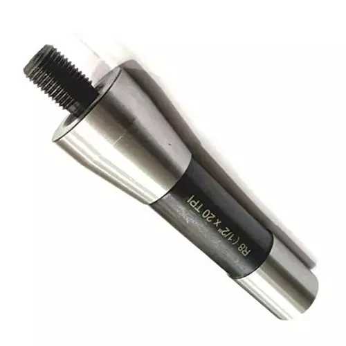 A.D INTERNATIONAL Alloy Tool Steel Drill Chuck Arbor with R8 Shank Teng Style and 1/2x20 TPI, MN-B0YM-0XYE