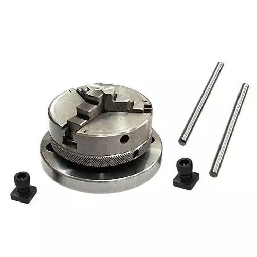 Assorts Self Centering Chuck Cast Iron Body and Tool Steel M14x1 Thread 65 mm 3 Jaws