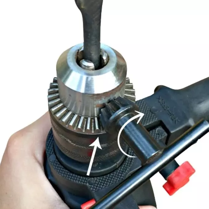 nuhark-12-inch-127-mm--20-unf-drill-chuck-alloy-steel-body-black-color-and-size-13-mm-for-electrical-drill-machine