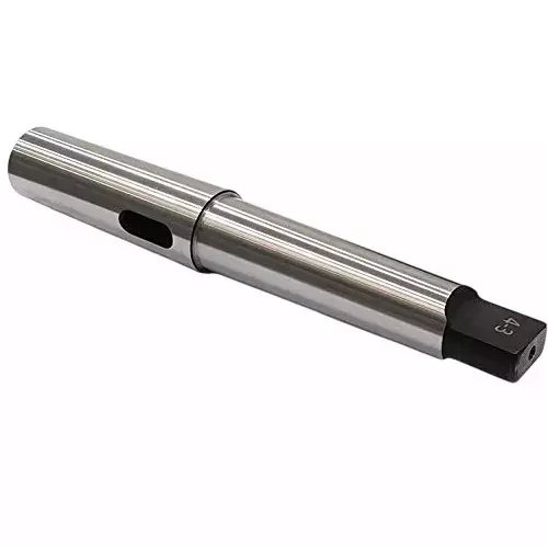 Buyohlic International Extension Socket Sleeve Hardened-Bore Ground MT5 Outside MT4 Inside Shank for CNC Lathe, Milling & Drill Press Machine, 1E-ONWG-7WDP