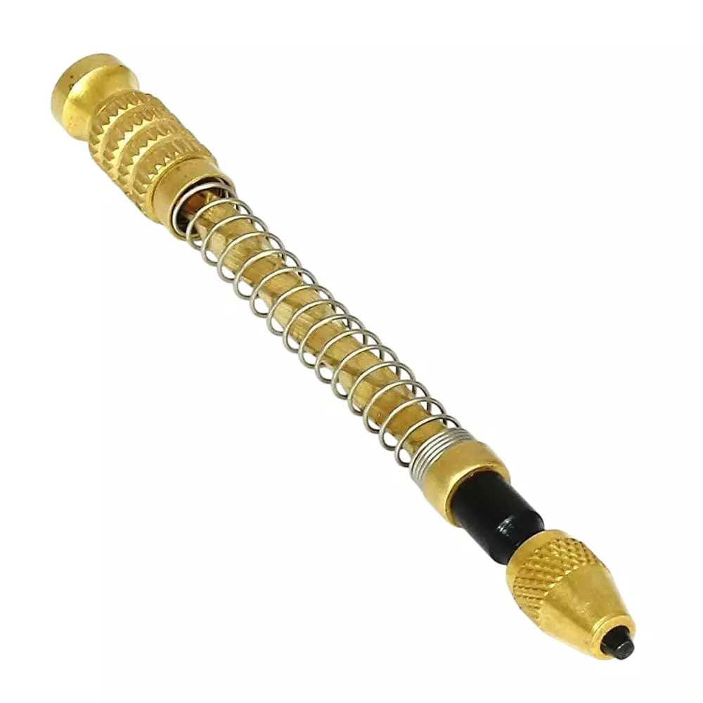 A.D INTERNATIONAL Hand Tool Vice Archimedes Pump Spring Action with 95 mm OAL for Drilling, Pinning, Woodworking, 39-7HBK-J5RR
