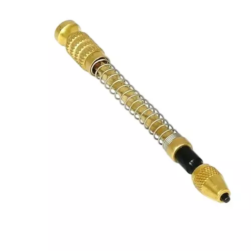 A.D INTERNATIONAL Hand Tool Vice Archimedes Pump Spring Action with 95 mm OAL for Drilling, Pinning, Woodworking, 39-7HBK-J5RR