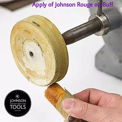 Johnson Tools Cheetah Small Metal Polishing Compound Rouge Bar for Polishing, Finishing (Pack of 5)