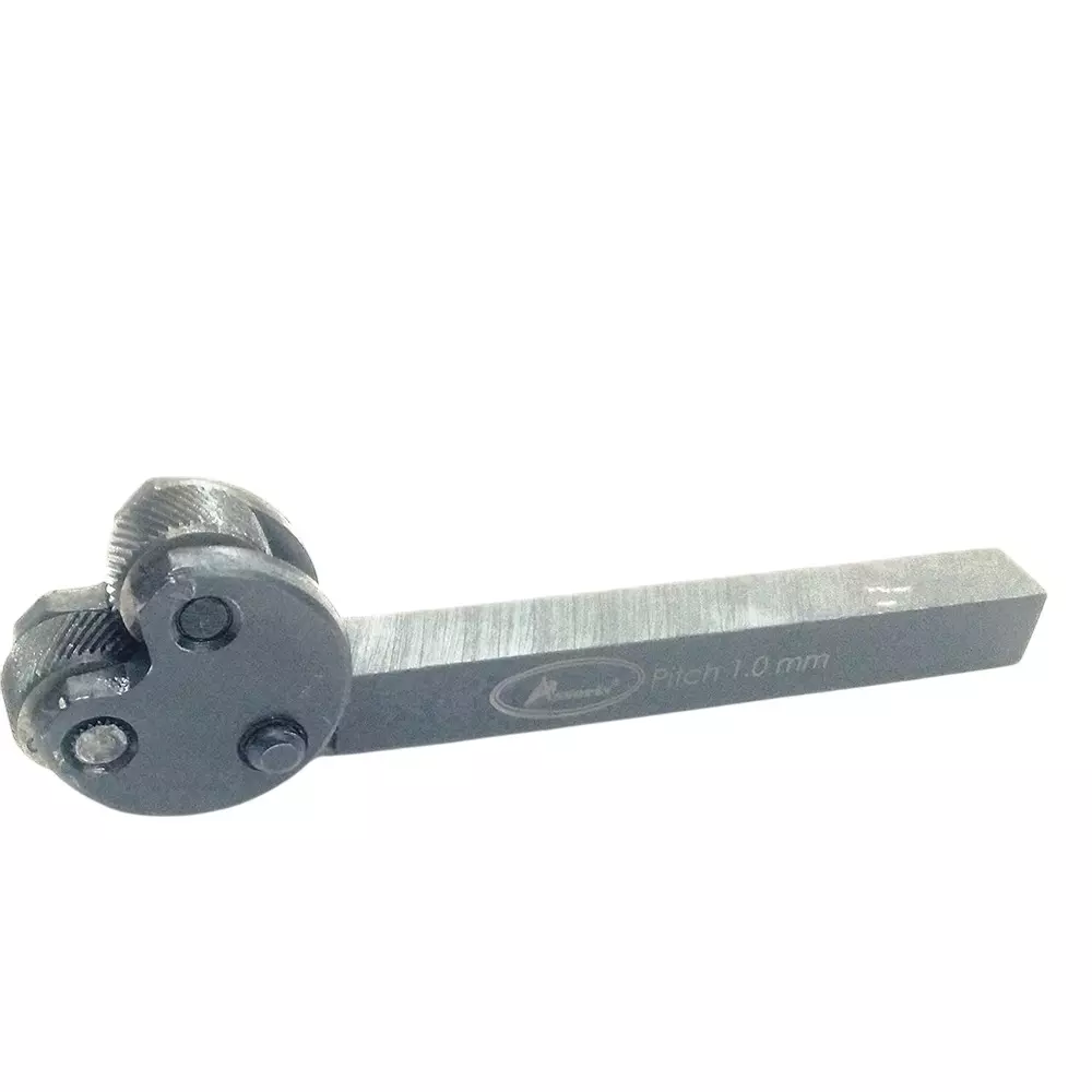 Assorts Knurling Tool 12.7 mm Square Shank 1 mm Pitch Pivot Head