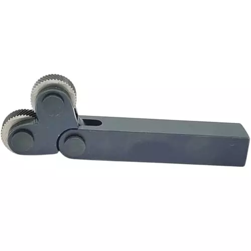 A.D INTERNATIONAL Knurling Tool Pivot Head Dual Wheel 1.5 mm Pitch for Lathe Machine, M9-R7U3-L6AK