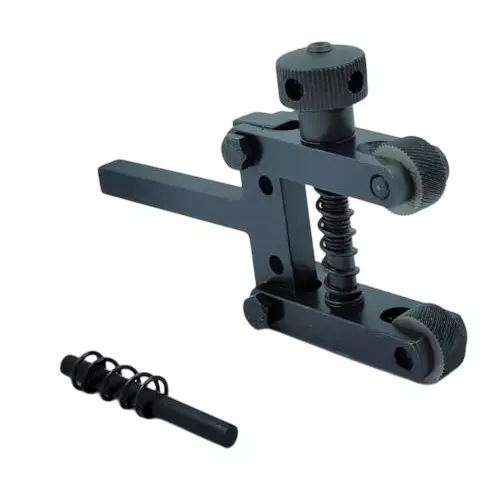 A.D INTERNATIONAL Spring Loaded Clamp Type Knurling Tool 2 inch (50 mm) Capacity, 3/8 inch (9.5 mm) Shank for Lathe Machines, KA-X6PA-K0J2