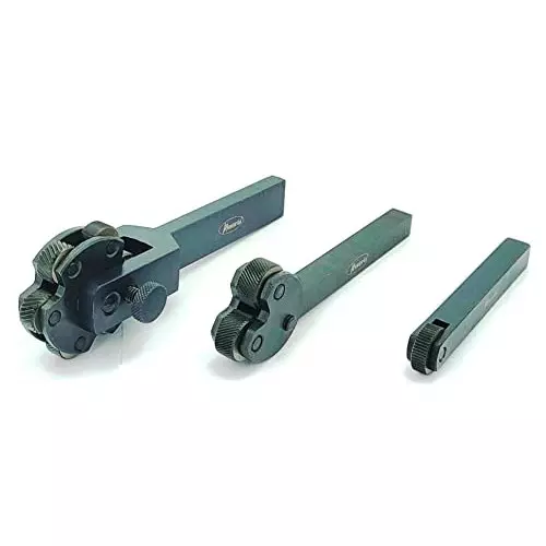 Assorts Knurling Tool Set 19x6.35x6.35 mm, AMCKT-3S (Pack of 3)