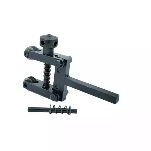 Buyohlic International Spring Loaded Clamp Type Knurling Tool 2 inch (50 mm) Capacity, 3/8 inch (9.5 mm) Shank for Lathe Machines, KA-X6PA-K0J2