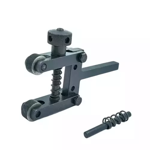 Buyohlic International Spring Loaded Clamp Type Knurling Tool 2 inch (50 mm) Capacity, 3/8 inch (9.5 mm) Shank for Lathe Machines, KA-X6PA-K0J2