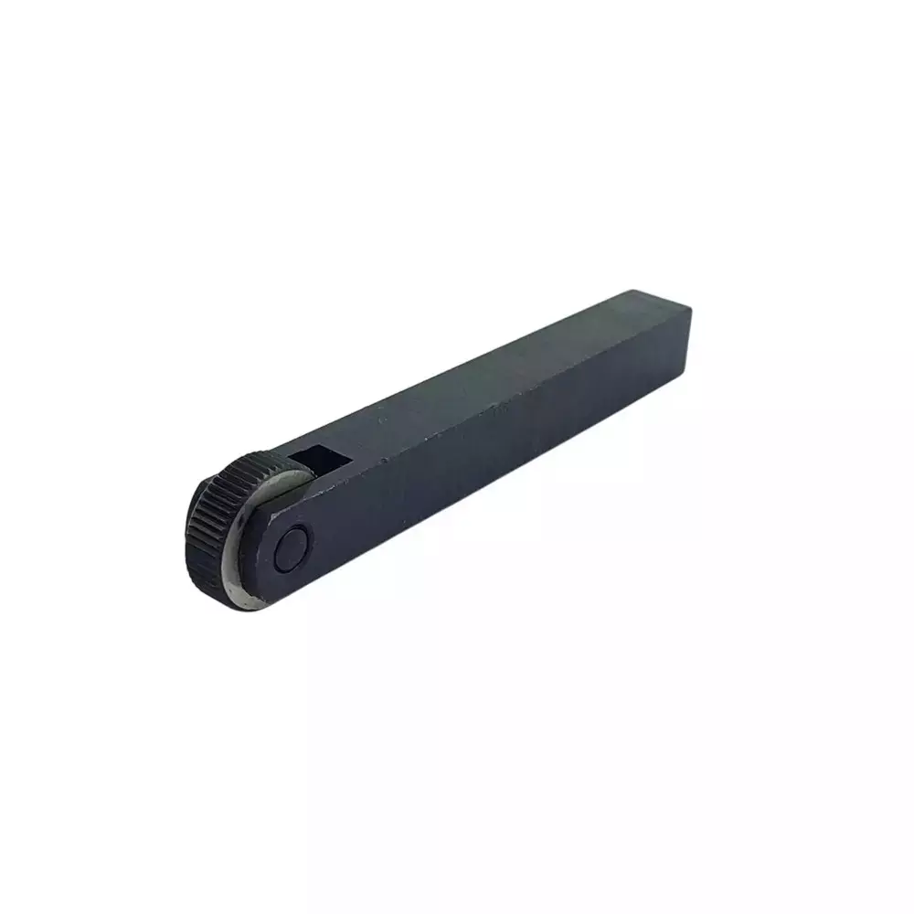 Buyohlic International 1 Wheel Knurling Tool with Linear Straight Pattern and 1/2 x 1/2 x 4 inch Holder Size for Lathe Machine, 4P-3WJ2-0N4W